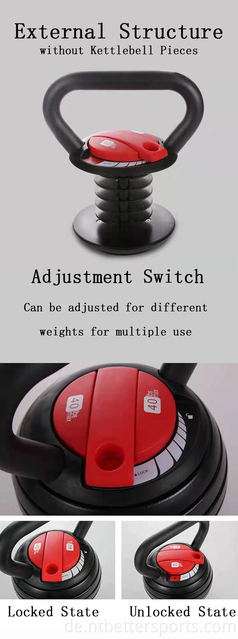 Adjustable Kettlebell